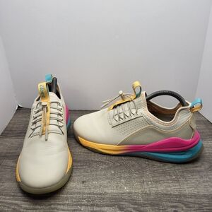 Clove Cream Pink Orange Solo Active Sneakers Women's Size 9 Nursing